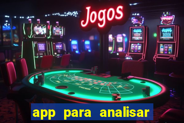 app para analisar jogos de futebol