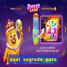 qual segredo para ganhar no minas cap