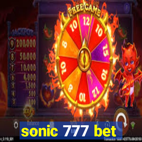 sonic 777 bet