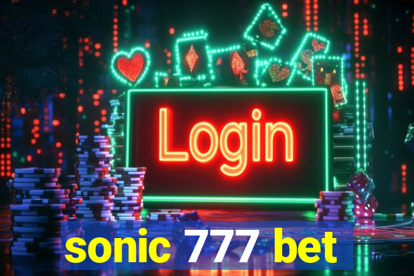 sonic 777 bet