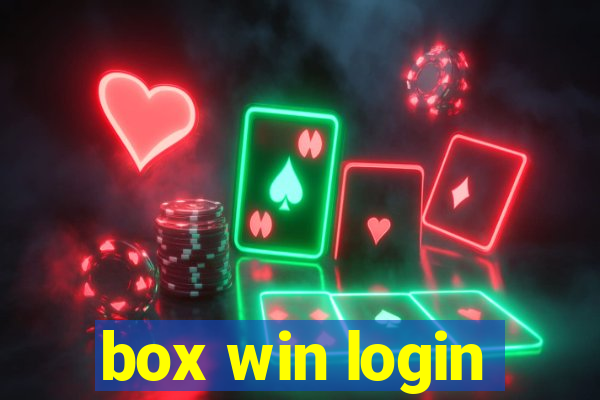 box win login