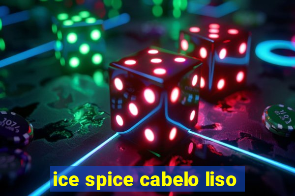 ice spice cabelo liso