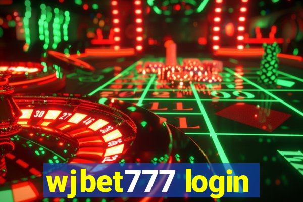 wjbet777 login