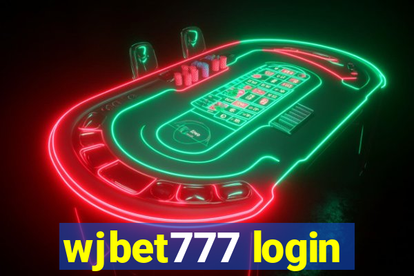 wjbet777 login