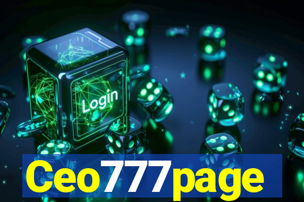 Ceo777page