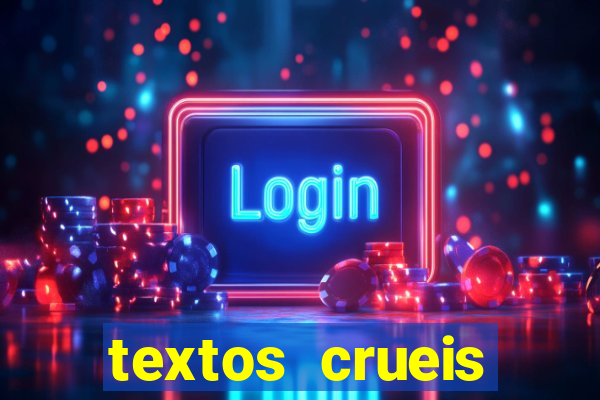 textos crueis demais para serem lidos rapidamente pdf