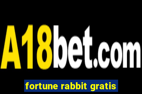 fortune rabbit gratis