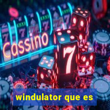 windulator que es