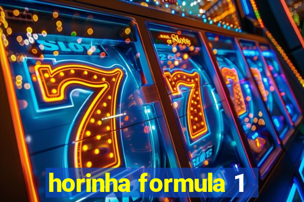 horinha formula 1