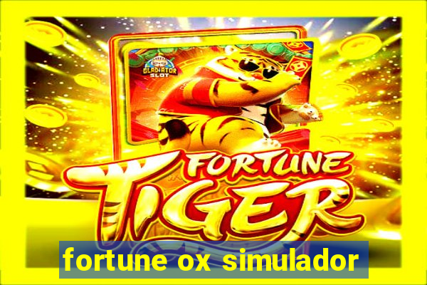 fortune ox simulador