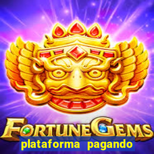 plataforma pagando no cadastro bet