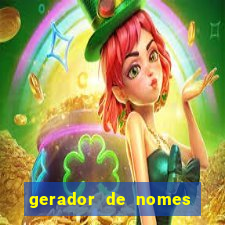 gerador de nomes para jogos