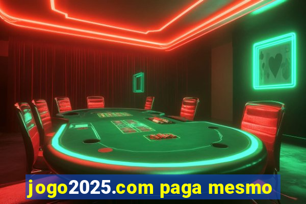 jogo2025.com paga mesmo