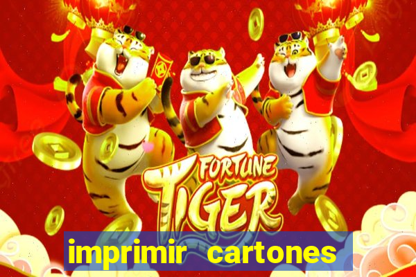 imprimir cartones de bingo