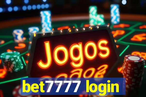 bet7777 login