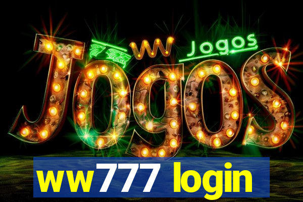 ww777 login