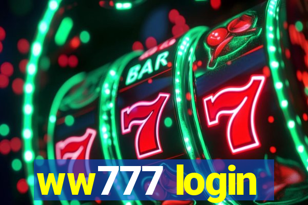 ww777 login