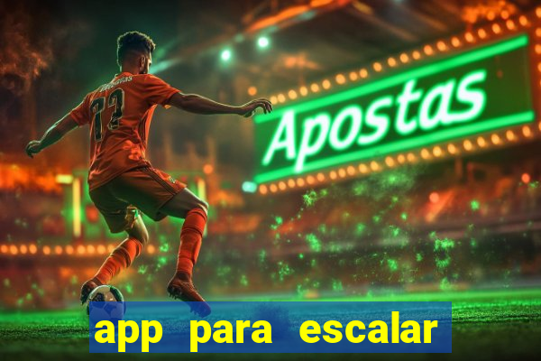 app para escalar time de futebol