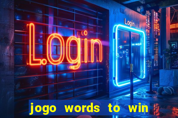 jogo words to win paga mesmo