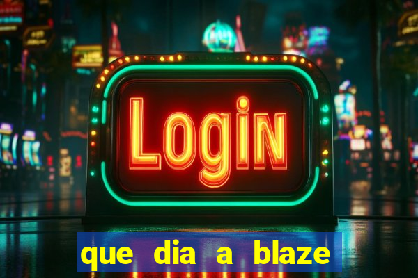 que dia a blaze paga o cashback