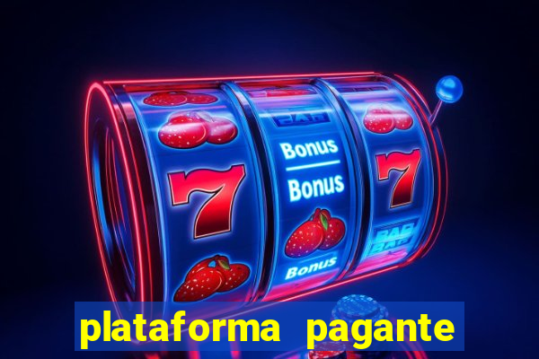 plataforma pagante fortune tiger