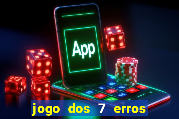 jogo dos 7 erros para manipuladores de alimentos