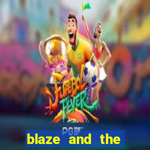 blaze and the monster machines logo font