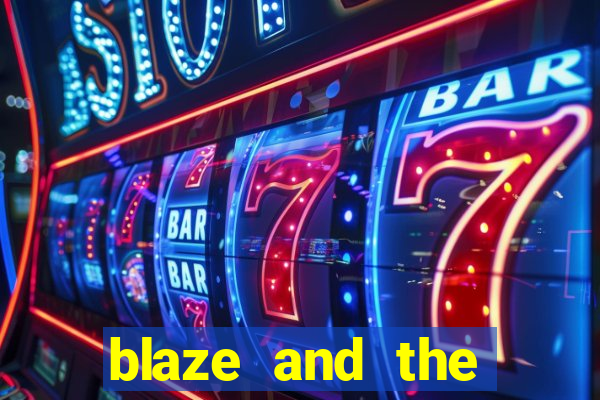 blaze and the monster machines logo font