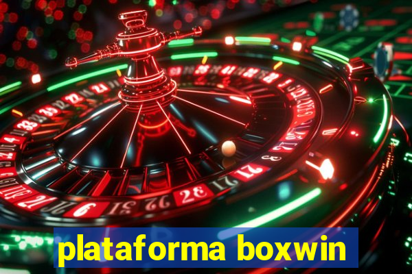 plataforma boxwin