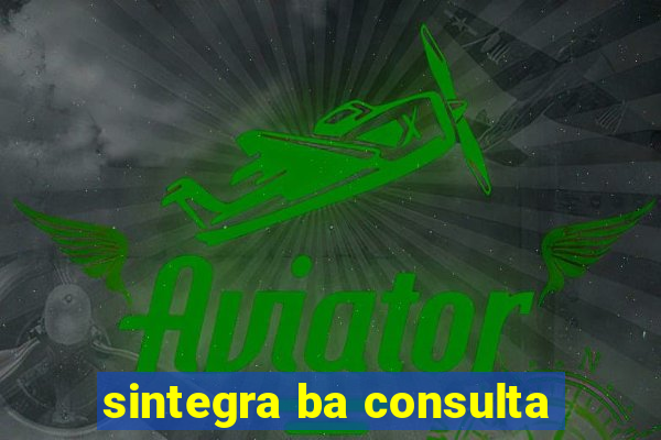 sintegra ba consulta