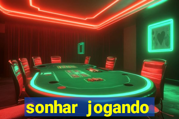 sonhar jogando baralho no jogo do bicho