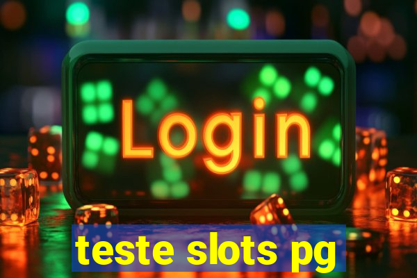 teste slots pg