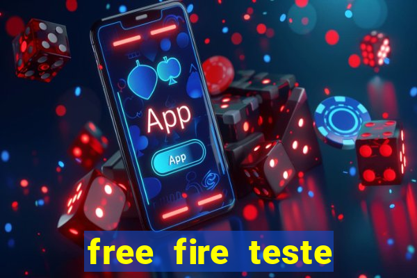 free fire teste grátis jogar agora