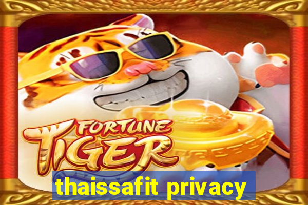 thaissafit privacy