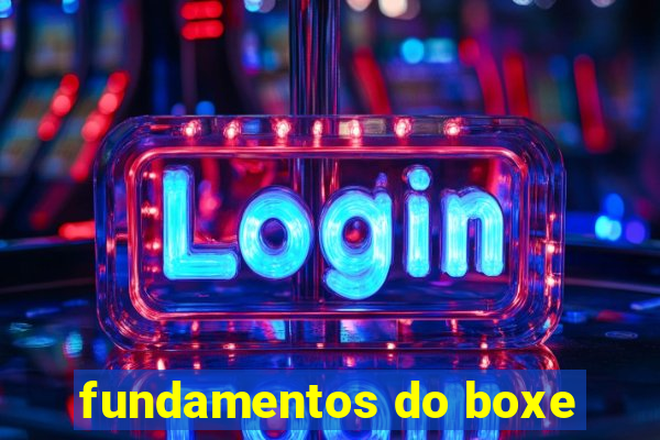 fundamentos do boxe