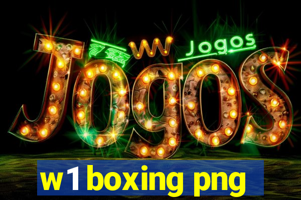 w1 boxing png