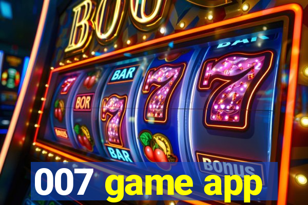 007 game app