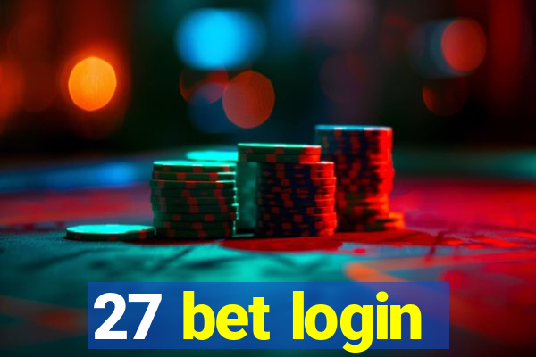 27 bet login