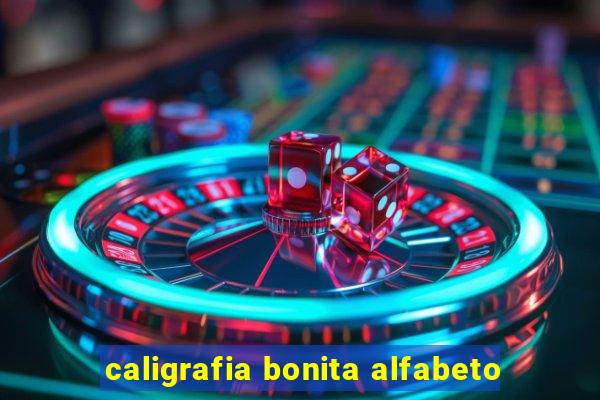 caligrafia bonita alfabeto