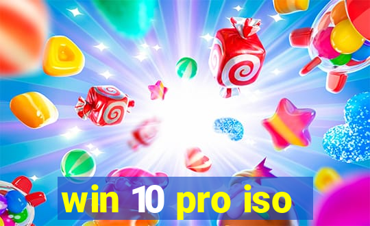 win 10 pro iso