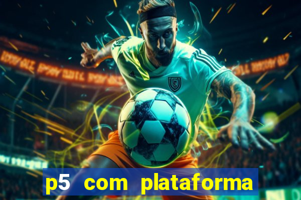 p5 com plataforma de jogos