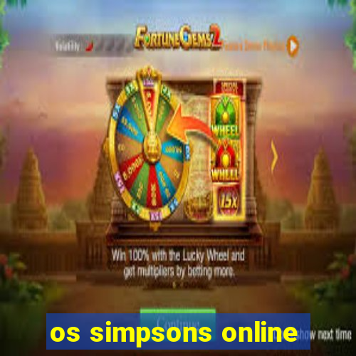 os simpsons online