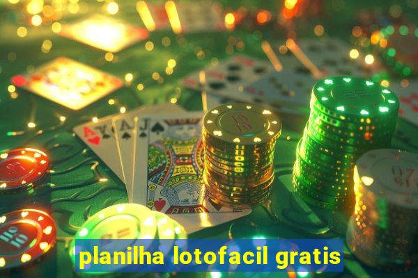 planilha lotofacil gratis