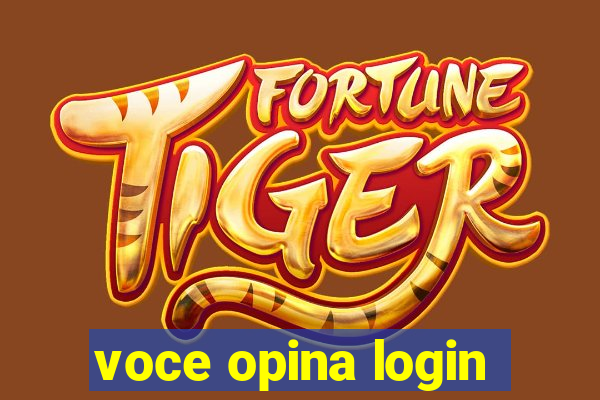 voce opina login