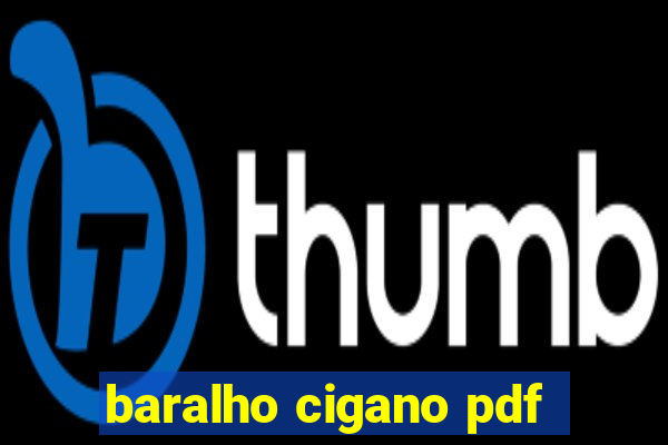 baralho cigano pdf