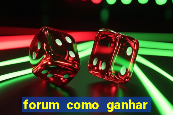 forum como ganhar na loteria