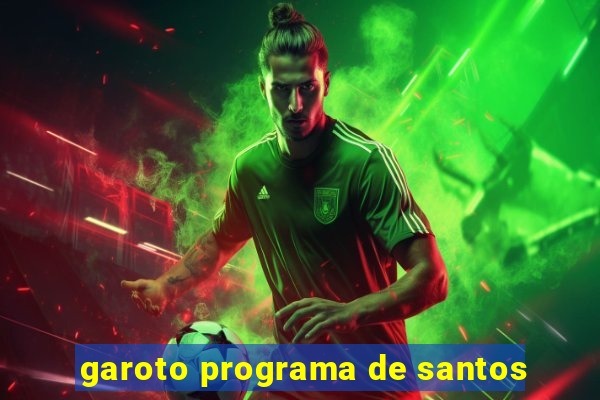 garoto programa de santos