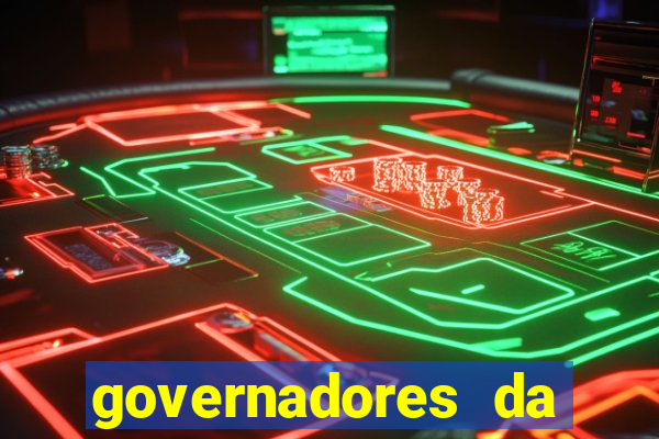 governadores da bahia por ano