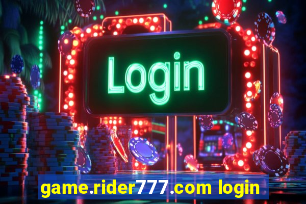 game.rider777.com login