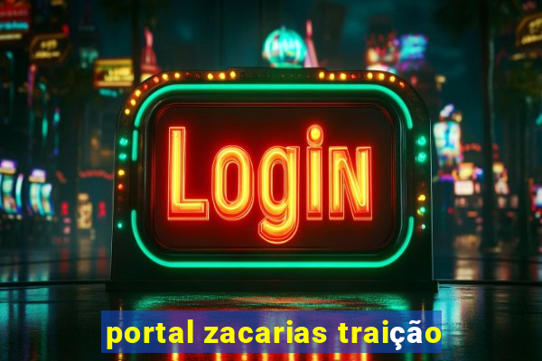 portal zacarias traição